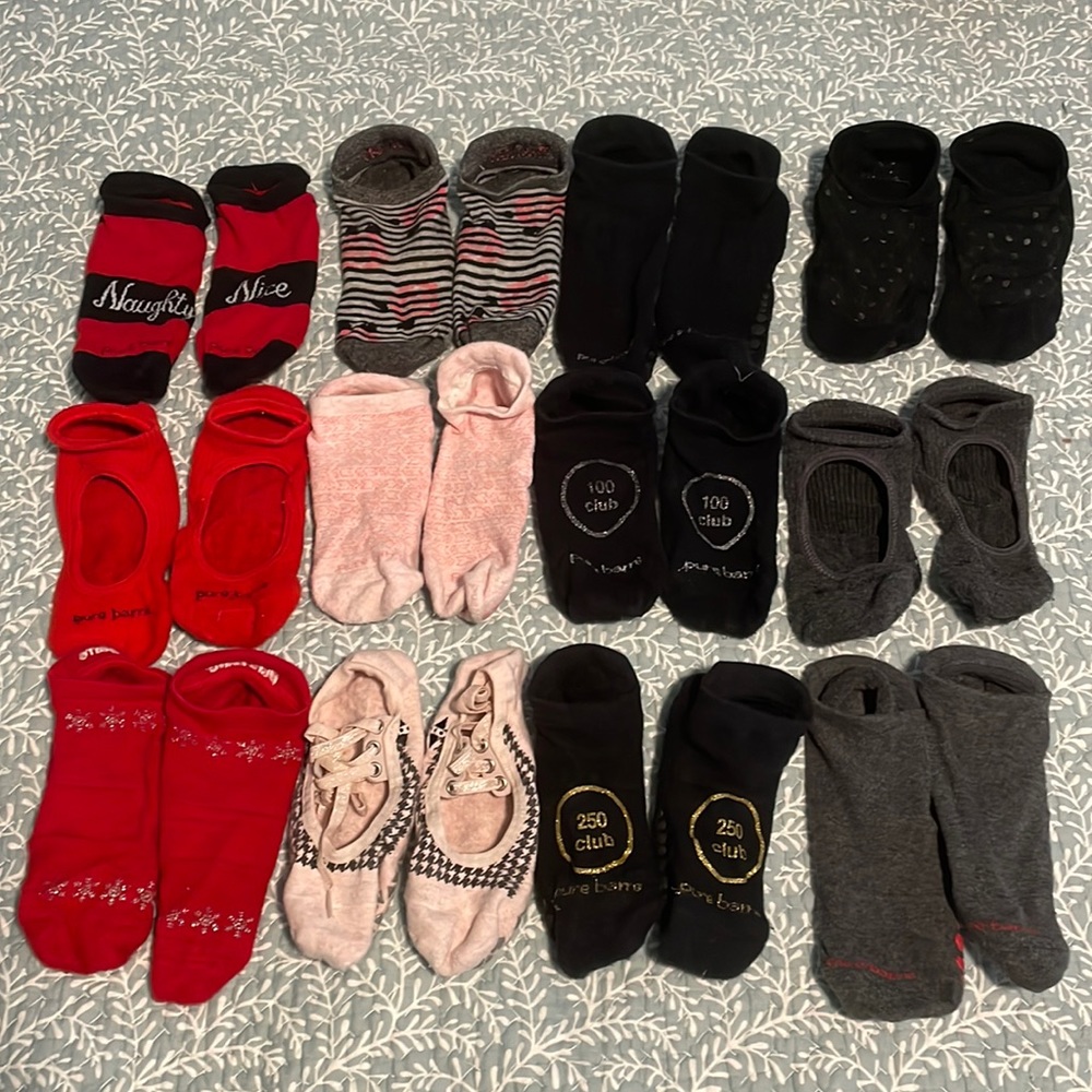 Pure Barre sock bundle